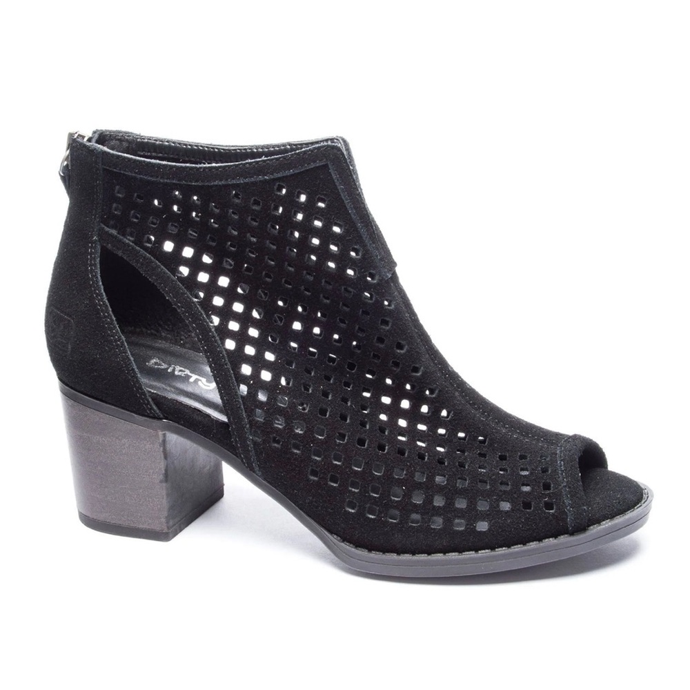 Dirty Laundry womens Tessa peep toe booties
